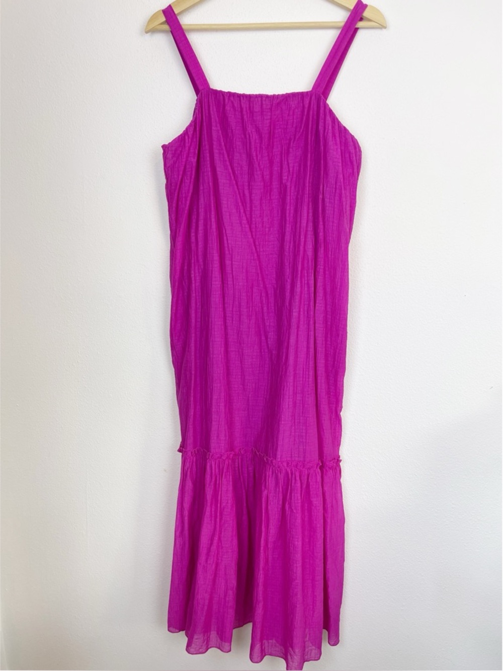 W by Worth Crinkle Tiered Summer dress 8